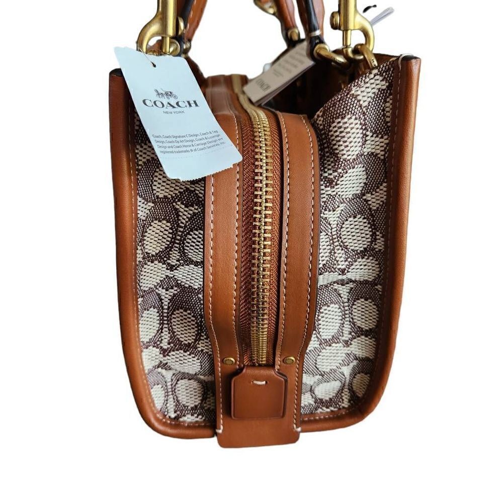 Disney X Coach Rogue 25 Bag In Signature Textile Jacquard With Mickey Mouse And - Picture 4 of 9